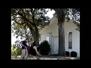 Kissing, Sex in Church, Outdoor, Amateur Outdoor Blowjob