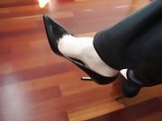 COME, STARE AT MY LEATHER PUMPS