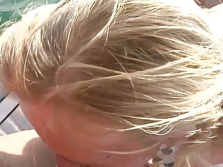MILF Sucks! Horny blonde Micah gets fucked on a boat trip