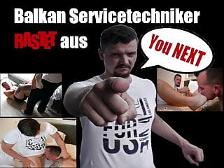 Balkan servicetechniker rastet aus...