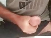 My friend jerking 