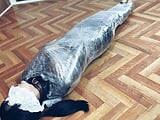 mummy Female Agent Escapes From Rap Bondage