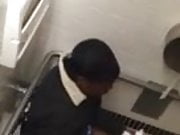 Black Guy Caught in Stall