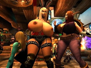 Dance, Big Tits Ass, World of Warcraft, Natural Big Tits