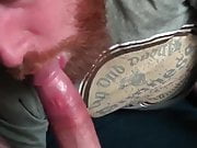red beard cub sucks and takes cum