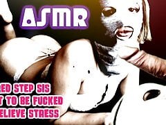 Scared step sister asks bro to fuck her to calm down - LEWD ASMR audio roleplay with dirty talk