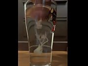 ThereWillBeCum In A Glass of Water