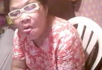 Asian granny Elizabeth 57 yr flashing 6 ( March 2014)