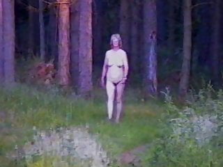 Maggie Takes A Nude Walk Woods...