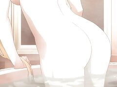 The only relevant scene from Sword Art Online (Asuna in bath