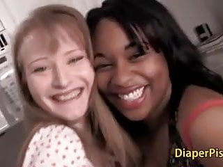 Interracial Lesbians Kissing, Kissing Lesbian, Diaper, New Lesbians