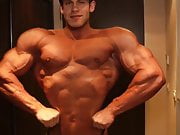 Str8 bodybuilder massive flexing