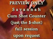 BBB preview: Savannah & a cum receptable measurer