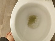 Pee and my feet