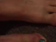 Male toes in need of a juicy black cock