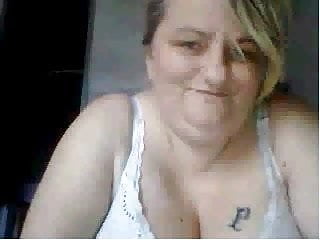 Fat Granny, Webcam, Topless, GILF