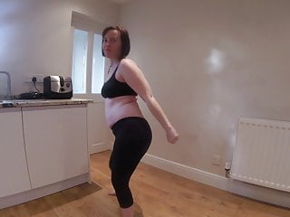 Mom Leggings, Homemade, British Wife, British Striptease