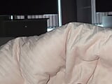 Step mom in bed handjob step son big cock in erection