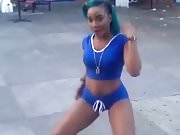 Jamaican Girl Dancing