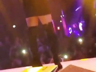 Becky G dancing on stage