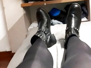 boots and tights