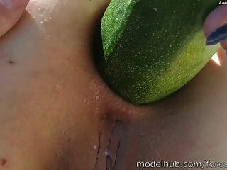 Zucchini, Outdoor Anal, Outdoors, Livejasmin
