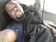 Cute Black Guy Jerks & Cums a huge load on his Lunch Break
