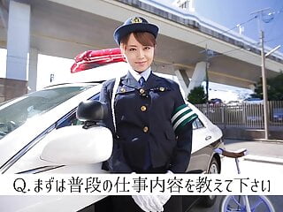 Female Police Officer video: Unicycle. Female Police Officer. Aki-chan is on Patrol! We're on the Move! - Akiho Yoshizawa