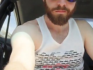 Exhibitionist jerk off in a car...