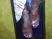 Cum On Olivia Sexy White Toe Nails Feet 