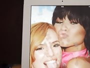 A cumtribute to Zendaya and Bella thorne