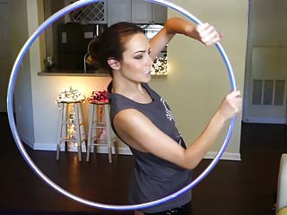 Brunette, Hoop, Dancing Girl, HD Videos