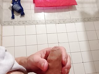 Playing with my micro penis...