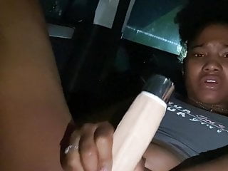 Ebony Vibrator Cum Contractions At 1 05...