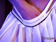 katrina moreno fingering in white mini skirt