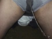 Greay pantie piss no.4