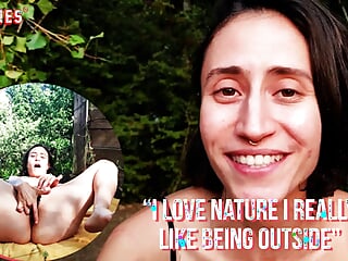 Ersties - Kinky Brazilian Girl Gets Off in Nature With Odd Objects