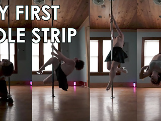  video: STERLING SILVERTHORNE - My first pole and strip PREVIEW