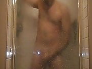 Morning pleasure in the shower