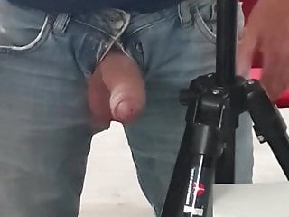 Hot Jeans Boy While Moaning Jerking His Big Dick And Cumming