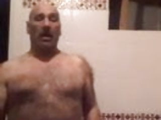 Hairy turkish step dad and his...