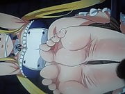 Lucy Heartfilia Feet Cum Tribute