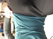 Huge indoor cycling bulge in tights 