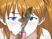 Anime Cum Tribute #7: Asuka 