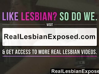  video: RealLesbianExposed - Super Hot Lesbians Blend In The Kitchen