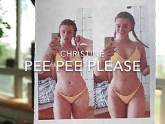  Christine asked for Pee Pee Tribute!