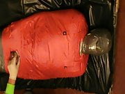 Red and silver - mummied slave