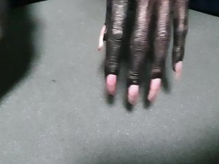 Slim Black, Slim Ebony, Girl Fingers, Blacked Blonde