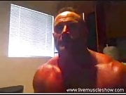 muscle daddy on webcam
