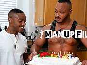 BBC Ass worship and birthday fuck at ManUpFilms